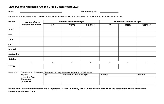 Large catch return